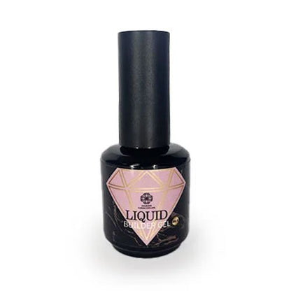 Šķidrais gēls pudelē "Liquid builder gel" nr.5, 15ml